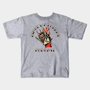 Flamin' Krampus Is On Fire - Official Holiday Tee From Binge-Watchers Podcast Kids T-Shirt